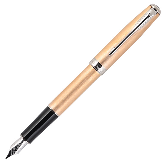Ручка подарочная, F (fine) 0,8 мм, цвет корпуса золото Pink Gold PVD CT Sonnet Parker S0947260