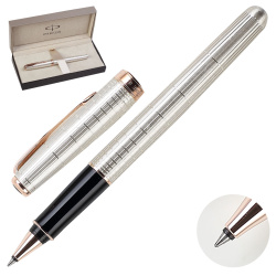 Ручка PARKER Sonnet Silver Feminine роллер корп латунь/позолота/серебро 1859491