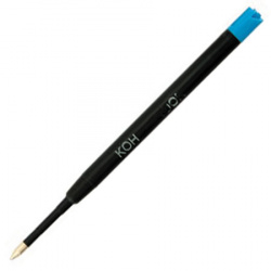 Стержень шариковый, 98 мм, пишущий узел 0,7 мм, пластик, объемный, тип Parker, цвет чернил синий Koh-i-noor 4441