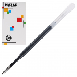 Стержень гелевый, 99 мм, пишущий узел 0,5 мм, пластик, картонная коробка, цвет чернил черный Easy Flow Mazari M-7944-71*