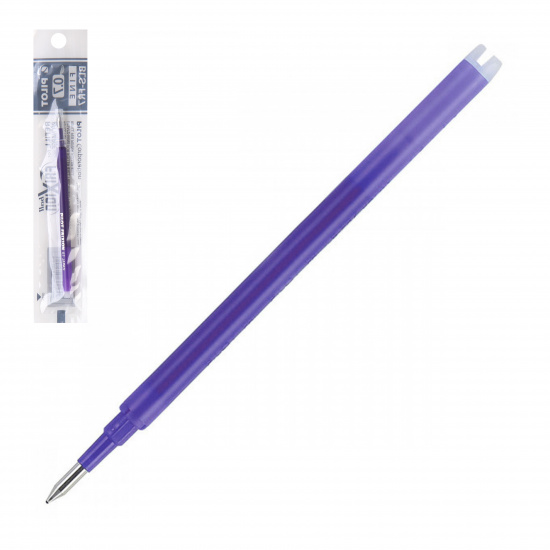 Стержень гелевый, 110мм, пишущий узел 0,7мм, для ручки пиши-стирай, цвет чернил фиолетовый Pilot BLS-FR7 V