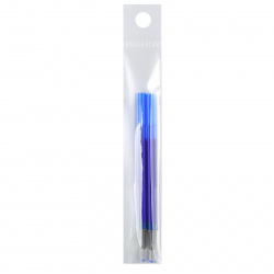 Набор стержней Edit гелевый, 111 мм, пишущий узел 0,7 мм, пластик, для автоматических ручек, цвет чернил синий deVENTE 5053890