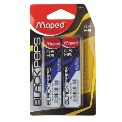 Грифель 0,5мм НВ 12шт Maped набор 2шт 559610