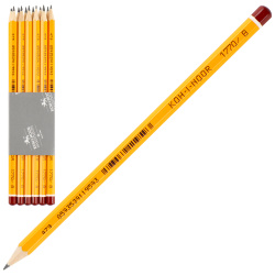 Карандаш В деревянный шестигранный заточенный KOH-I-NOOR Black Sun 1770/С00746 B