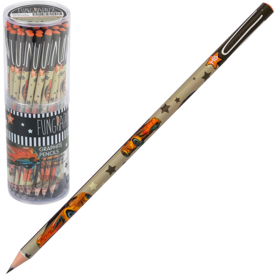 Карандаш, HB, пластик, трехгранный, BrunoVisconti, Fun, Машина, 21-0073/06