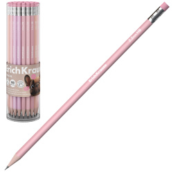 Карандаш, HB, дерево, трехгранный, 4 вида, Erich Krause, Frenchie, 65334