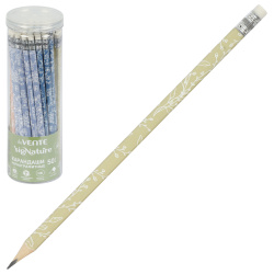 Карандаш, HB, дерево, трехгранный, 6 видов, deVENTE, Triolino sigNATURE, 5032514