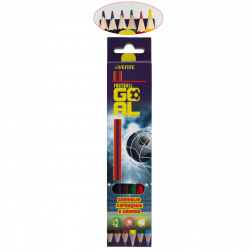 Карандаши 6цв deVENTE Goal шестигран d-2.8мм 5021805 европодв к/к