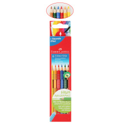 Карандаши 6цв акварел Colour Grip трехгран FC 112406 европодв к/к