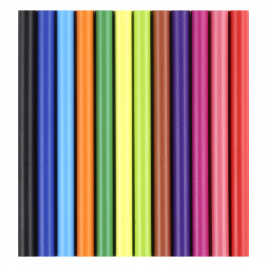 Карандаши цветные 12 цветов, пластик, фигурный, утолщенные, точилка Мишки Jumbo Каляка-Маляка КПКМ12-М