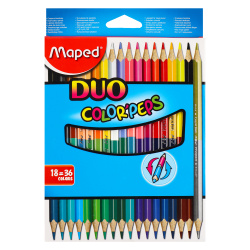 Карандаши 36цв Color'pe Maped двустор трехгран 829601 европодв к/к
