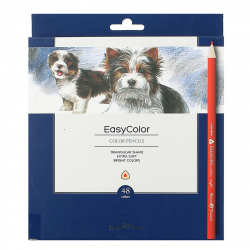 Карандаши 48цв Easycolor трехгран 30-0073 европодв к/к