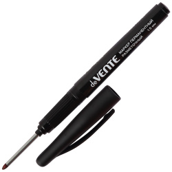 Маркер для разметочных работ, пулевидный, 1,5 мм, корпус круглый, цвет черный, Repair&Craft, Long Tip, deVENTE, 5044501