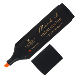 Текстовыделитель 1,0-5,0 мм, скошенный, цвет оранжевый Mark it Superior LOREX LXHLMT-SO