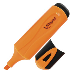 Текстовыделитель 1,0-5,0 мм, скошенный, цвет оранжевый Maped 742535