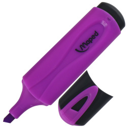 Текстовыделитель 1,0-5,0 мм, скошенный, цвет фиолетовый Fluo Pep's Classic Maped 742531