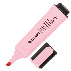 Текстовыделитель 1,0-5,0 мм, скошенный, цвет розовый Pasteliter Luxor 4024P