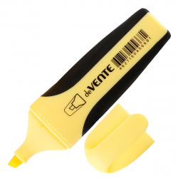 Текстовыделитель 1,0-5,0 мм, скошенный, цвет желтый Pastel deVENTE 5045900