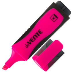 Текстовыделитель 1,0-5,0 мм, скошенный, цвет розовый deVENTE 5045328