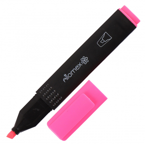 Текстовыделитель 1,0-4,0 мм, скошенный, цвет розовый Attomex 5045303