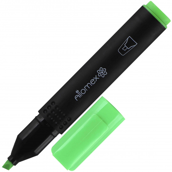 Текстовыделитель 1,0-4,0 мм, скошенный, цвет зеленый Attomex 5045301