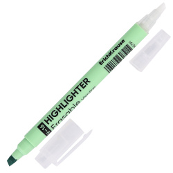 Текстовыделитель 0,6-4,0 мм, скошенный, двусторонний, цвет зеленый Пиши-стирай Erasable Pastel Visioline V-16 Erich Krause 60791