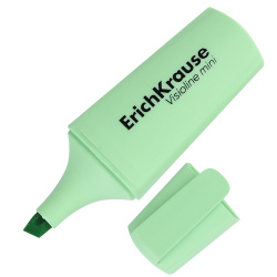 Текстовыделитель 0,6-5,0 мм, скошенный, цвет зеленый Pastel Visioline Mini Erich Krause 60800