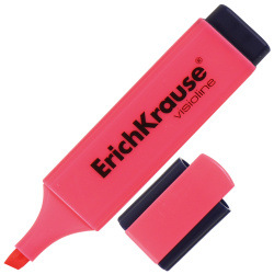 Текстовыделитель 0,6-5,2 мм, скошенный, цвет розовый Erich Krause 30942