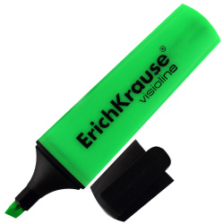 Текстовыделитель 0,6-5,2 мм, скошенный, цвет зеленый Erich Krause 32497