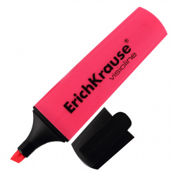 Текстовыделитель 0,6-5,2 мм, скошенный, цвет розовый Erich Krause 32498