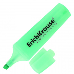 Текстовыделитель 0,6-5,2 мм, скошенный, цвет зеленый Erich Krause 50508