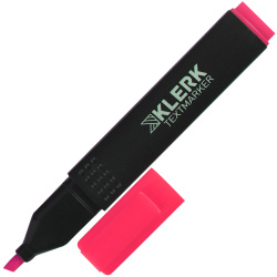 Текстовыделитель 1,0-4,0 мм, скошенный, цвет розовый KLERK 211879
