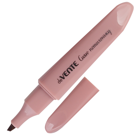 Набор текстовыделителей, 4 шт, 1-4 мм, скошенный, 4 цвета, Mentality, deVENTE, 5045503