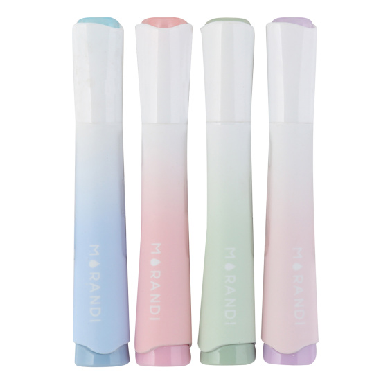 Набор текстовыделителей, 4 шт, 1-5 мм, скошенный, 4 цвета, КОКОС, 252423