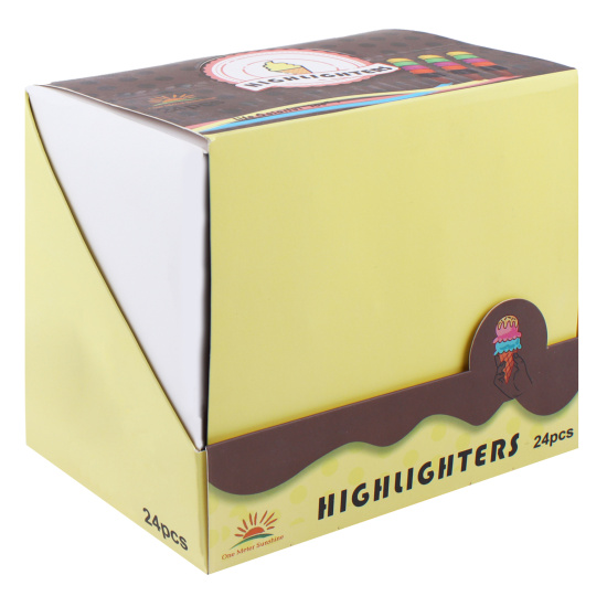 Набор текстовыделителей, 5 шт, 1-4 мм, скошенный, 5 цветов, Мороженое, КОКОС, 241718, ONE METER SUNSHINE