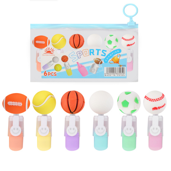 Набор текстовыделителей, 6 шт, 1-4 мм, скошенный, 6 цветов, Sports, КОКОС, 252410, ONE METER SUNSHINE