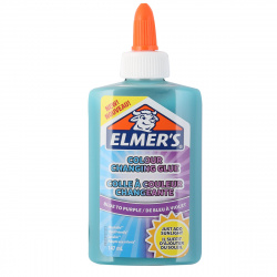 Клей для слаймов 147мл Elmers Clear Glue 2109507 синий