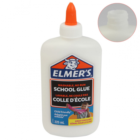 Клей для слаймов 225мл Elmers White LIQ Glue 1063538/2079102 белый