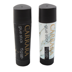 Клей-карандаш, 15 гр, PVP, трехгранный, ассорти 2 вида, Carrara, BrunoVisconti, 40-0021