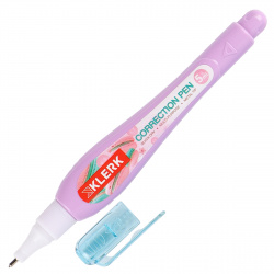Корректирующая ручка 5 мл, основа химическая, морозоустойчивость, ассорти 2 вида Macaroon Pastel KLERK 216293