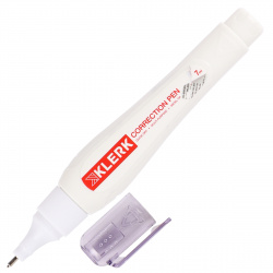 Корректирующая ручка 7 мл, основа химическая, морозоустойчивость KLERK 209437