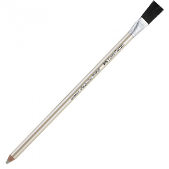 Корректор-карандаш для чернил Faber-Castell Perfection с кисточкой 185800 белый