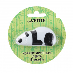 Корректирующая лента 5 мм, 6 м, съемный колпачок, блистер, европодвес Panda deVENTE 4062017