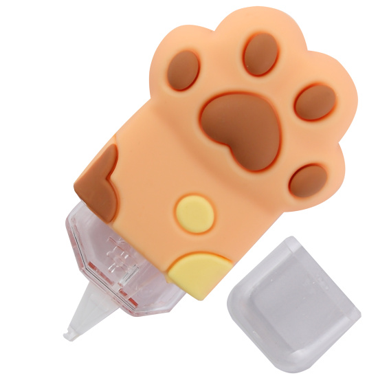 Корректирующая лента, 5 мм, 6 м, съемный колпачок, пластиковая коробка, европодвес, Лапка, КОКОС, 252026, PINEN