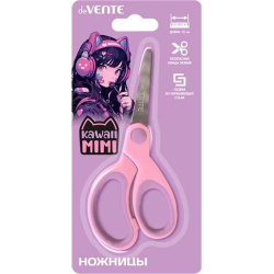 Ножницы 130мм детские deVENTE Kawaii Mimi 8010513 резиновые вставки европодвес