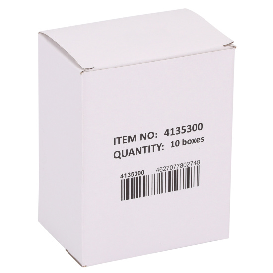 Скрепки 25 мм, 100 шт, овальная, оцинкованное, цвет серебро, картонная коробка Attomex 4135300