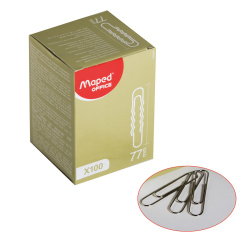 Скрепки 77мм 100шт High Quality 039640