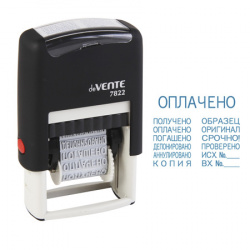 Штамп с 12 бух терм 25*4мм deVENTE 4116301