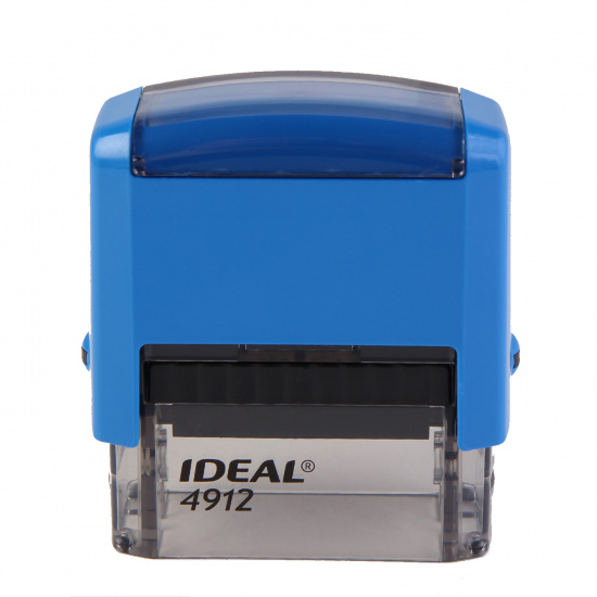 Оснастка для штампов цвет оттиска синий, цвет корпуса синий TRODAT 4912