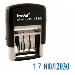 Датер 22*4мм месяц буквами TRODAT 4820
